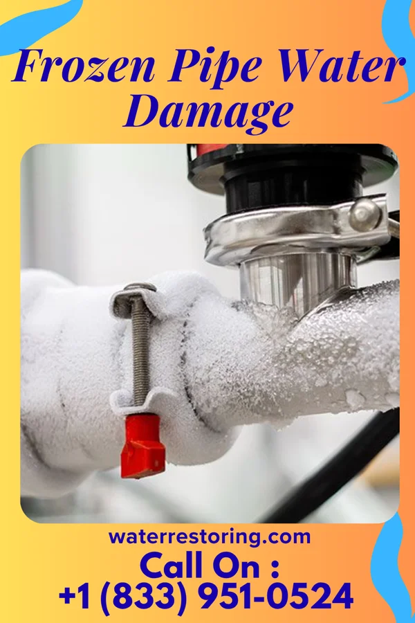 Frozen Pipe Water Damage in Garden City, MI